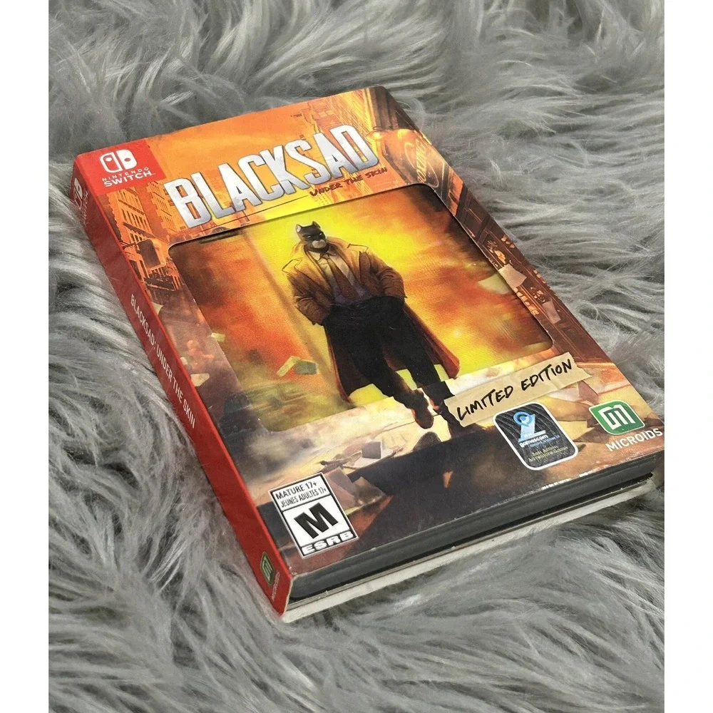 Blacksad: Under the Skin LIMITED EDITION (Nintendo Switch, 2019) CIB (Pre-Owned)